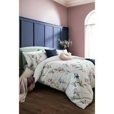 laura ashley uk hawling iris - Google Search Sage And Lavender Bedroom, Deep Purple Bedroom, Cosy Bedrooms, Lilac Bedroom, Sateen Bedding, Elegant Bedding Sets, Bedroom Built Ins, Elegant Bed, Super King Duvet Covers