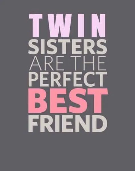 70 Cute and Funny Twin Quotes with Images | The Random Vibez Quotes For Twins, Twin Quotes Funny, Twin Quotes Sisters, Cute And Funny Quotes, Twins Quotes, Twin Quotes, Twin Humor, Twin Siblings, Sisters Quotes