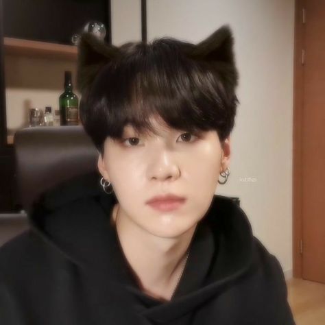 Yoongi Cat, Cat Boy, Suga Bts Swag, Cat Boys, Min Yoongi Bts, Min Suga, Bts Yoongi, Daegu, Cat Girl