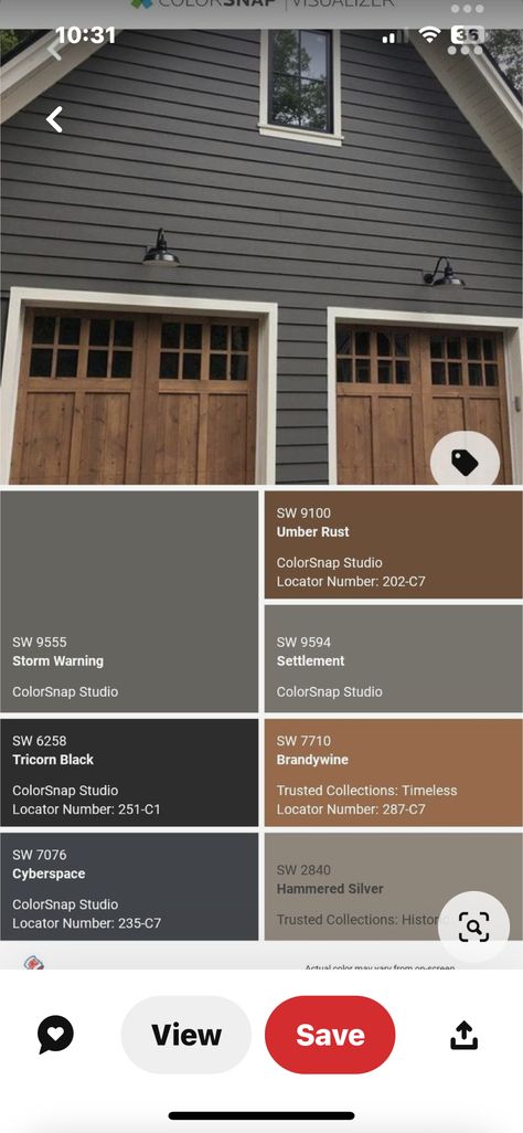 Dark Exterior House Colors Farmhouse, Brown Exterior House Colors, Exterior Vinyl Siding Colors, Brick Makeover, Dark Exterior House Colors, Brown Siding, Brown House Exterior, Split Level House Exterior, Cabin Colors