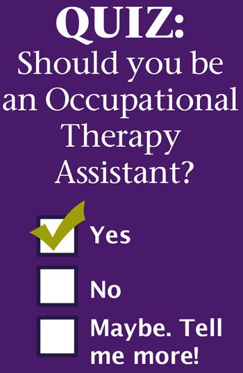 Trying to decide if being an OTA is the right career for you? Take our quiz and find out! Occupational Therapy Assistant Student, Audiologist Office, Nbcot Ota Exam Prep, Doctor Of Occupational Therapy, Occupational Therapy Assistant Shirts, Occupational Therapist Assistant, Certified Occupational Therapy Assistant, Occupational Therapy Assistant, Hello Nurse