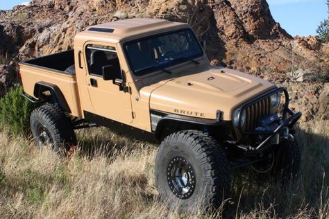 2001 Jeep Wrangler - AEV brute pickup conversion on... Jeep Brute, Jeep Wrangler Pickup, Wrangler Pickup, Truck Conversion, 2001 Jeep Wrangler, Tj Wrangler, Jeep Ideas, Dream Vehicles, Jeep Cj7