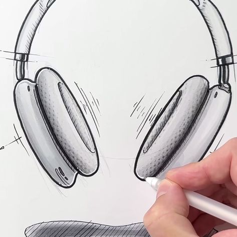 Some more process images from my recent AirPod max sketch. . . . . . #sketch #dailysketch #drawing #sketchdaily #productsketch #idsketches #freehand #designsketch #studiokairump #kairump #kairumpsketch #productdesign #industrialdesign #fountainpen #freehanddrawing #sketches #designer #productsketch #sketchdaily #idsketching #copics #design #idsketch #sketchmarker #sketches #inkdrawing Airpod Max, Airpods Max, Free Hand Drawing, Sketch Markers, Design Sketch, Ink Drawing, Fountain Pen, Sketch, Drawings