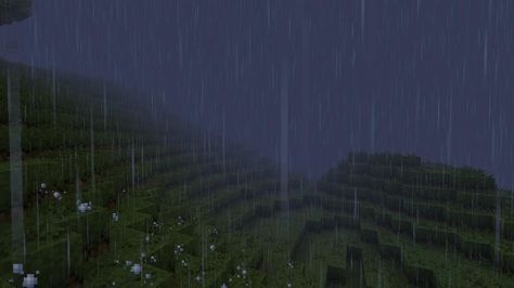 Foggy day in Minecraft. Too bad you can't toggle fog anymore. Minecraft Meme, Foggy Day, Spotify Covers, Texture Packs, Album Covers, Northern Lights, Minecraft, Painter, Gaming