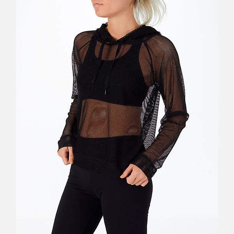 Mesh Outfit, Mesh Hoodie, Hoodie Outfits, Mesh Shirt, Hoodie Outfit, Fabric Making, Mesh Material, Rue21, Sporty Look