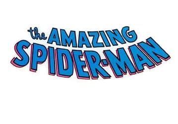 the AMAZING SPIDER-MAN comic book title logo Spiderman Writing Font, Spider Man Name Logo, Spiderman Word Logo, Amazing Spiderman Spider Logo, Spider Man Title Logo, Amazing Spider Man Comic, Spider Man Comic, The Amazing Spiderman, The Amazing Spider Man