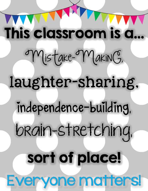 Classroom Mantra FREEBIE & Favorite First Week Read Alouds... Teacher Resumes, Teach Like A Pirate, Quotes Learning, Growth Mindset Classroom, Montessori Mobile, Mindset Growth, Classroom Quotes, Teaching Quotes, Classroom Organisation