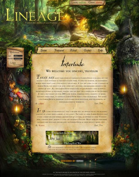 Fantasy Website, Magical Design, Website Background, Graphic Shapes Design, Desain Buklet, Background Frame, Graphic Design Infographic, Gaming Banner, Castle Designs