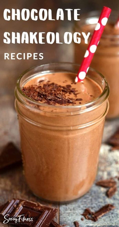 The Chocolate Shakeology Recipes to help you stay on track & simplify your meal prep! Get the best peanut butter, spinach, and coffee recipes in one place! Healthy Peppermint Patties, Protein Powder Recipes Shakes, Nut Smoothie, Chocolate Shakeology Recipes, Chocolate Strawberry Smoothie, Strawberry Smoothie Recipe, Peanut Butter Shake, Shakeology Recipes, Chocolate Shakeology