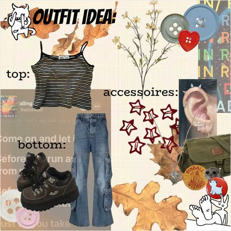 outfit idea (radiohead inspired) Radiohead Inspired Outfits, Radiohead, Outfit Idea, Outfit Ideas, Clothes