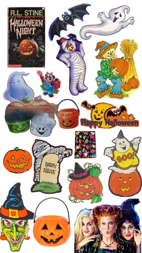 Assorted things from 90s Halloween decor 90s Halloween, Halloween Boo, Halloween Night, Halloween Decor, Happy Halloween, Halloween Decorations, Halloween