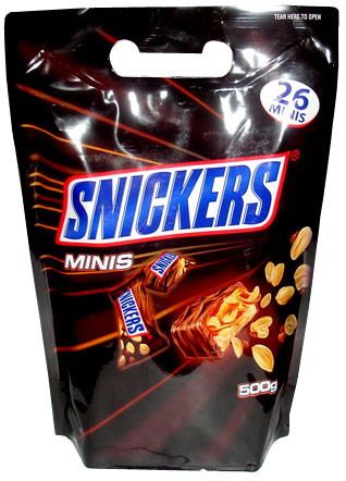 Black Packaged Snacks, Chocolate Package, Snickers Chocolate, Packaged Snacks, Snickers Bar, Grocery Foods, Mini Pouch, The Secret Book, Chicken Crockpot Recipes