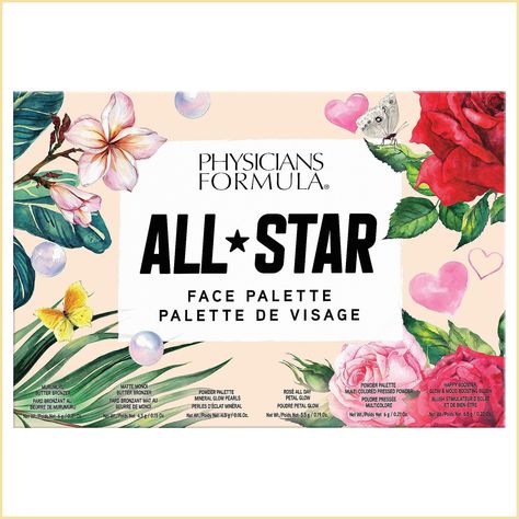 Physicians Formula All-Star Face Palette Star Face, Butter Bronzer, Rose Extract, Cosmetic Sets, Face Palette, Gift Sets For Women, Holiday Gift Sets, Physicians Formula, Powder Makeup