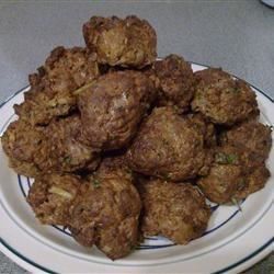 Turkish Rissoles - Allrecipes.com Easy Slow Cooker Meatballs, Rissoles Recipe, Turkish Lamb, Homemade Meatballs Recipe, Granola Bites, Slow Cooker Meatballs, Homemade Meatballs, Meatballs Recipe, Easy Slow Cooker