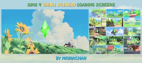 Loading Screens: Ghibli Scenery ♥ | Patreon Studio Ghibli Sims 4 Cc, Sims 4 Studio Ghibli Cc, Sims 4 Loading Screen Cc Anime, Sims 4 Cc Cas Background Loading Screen, Sims 4 Cas Background Loading Screen, Sims 4 Loading Screen Patreon, Sims 4 Loading Screen Studio Ghibli, Studio Ghibli Sims 4 Loading Screen, The Studio Ghibli Movie Override Sims 4