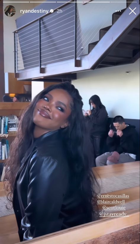 Ryan Destiny Outfits, Ryan Destiny, October Mood, January 9th, Justine Skye, Dark Skin Beauty, Pretty Smile, Makeup For Black Women, Night Looks