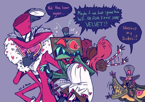 Hazbin hotel Sir Precious, Sir Pentious, Hotel Trivago, H Hotel, Monster Hotel, Storyboard Artist, Art Tools Drawing, Vivziepop Hazbin Hotel, Hotel Art