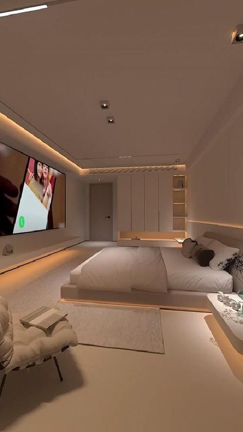 Unique Bedroom Design, تصميم داخلي فاخر, Modern Reception, Bedroom Interior Design Luxury, تصميم للمنزل العصري, Smart Home Design, Dream House Rooms, Home Design Living Room, Luxury Rooms