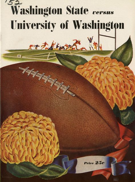 Washington State University Wazzu WSU Wsu Room decor poster wazzu poster vintage football room decor game day aesthetic University Of Washington Logo, Apartment Prints, University Aesthetic, Poster Room Decor, Washington State University, Vintage University, Washington Football, Poster Room, Football Program