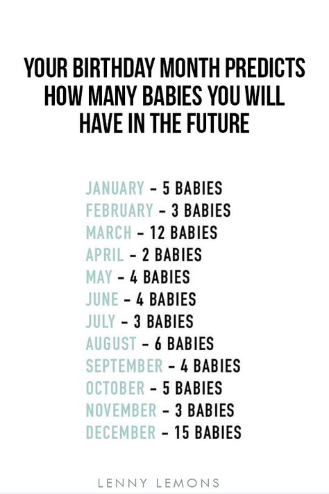 Your Birthday Months predicts how many babies you will have in the future.  How many babies will you have?! 😂 😂#babies #mom #dog #quotes #funnyquotes Birth Month Meanings, According To Your Birth Month, Drunk Quotes, Motherhood Quotes Funny, Your Birthday Month, November Quotes, January Baby, September Baby, November Baby