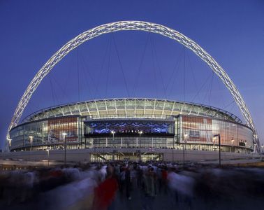 Wembley-Stadium London Football, Sports Pics, Cardiff City, Wembley Stadium, England Football, Football Stadiums, Photo Banner, Poster Pictures, Cup Final