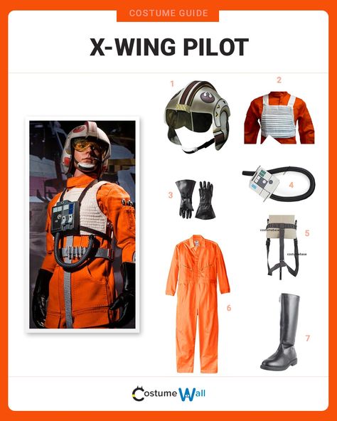 Resistance Pilot Costume, X Wing Fighter Costume, X Wing Pilot Costume Diy, Xwing Pilot Costume, Star Wars Pilot Costume, X Wing Pilot Costume, Resistance Pilot, Disfraz Star Wars, Star Wars Halloween Costumes