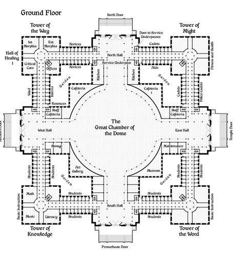 http://www.kacurtis.com/Map_Samples/Floorplan/Hall-of-Art-Floor_1.gif Minecraft Palace Blueprints, Minecraft Megabase, Castle Blueprints, Château Minecraft, Minecraft Castle Blueprints, Minecraft Castle Designs, Castle Layout, Minecraft Building Guide, Castle Floor Plan