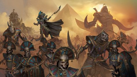 ArtStation - Total War: Warhammer 2-Tomb Kings, Diego Gisbert Llorens Warhammer Tomb Kings, Total Warhammer, Tomb Kings, Rise Of The Tomb, Fantasy Battle, Age Of Sigmar, Warhammer Art, Warhammer Fantasy, 판타지 아트