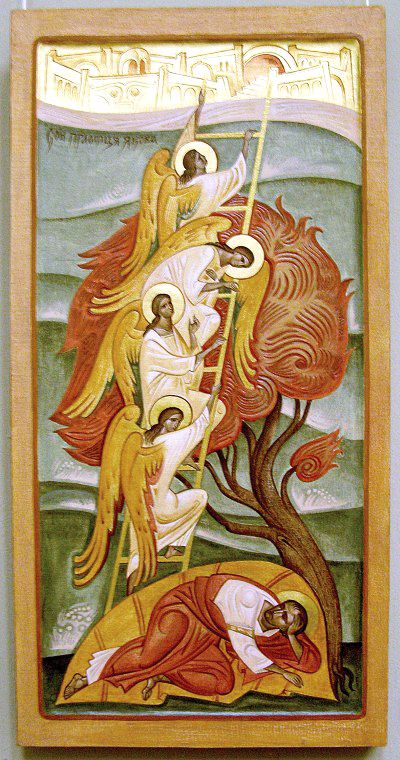 An Icon of Saint Jacob's Ladder: Eastern Orthodox Church, Orthodox Christian Icons, Jacob's Ladder, Religious Painting, Peter Paul Rubens, Byzantine Art, Byzantine Icons, Religious Images, Biblical Art