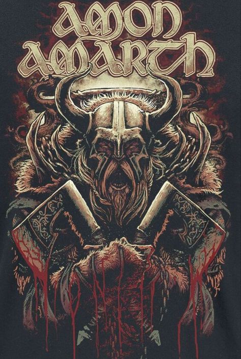 Viking Drawings, Viking Man, Modern Viking, Arte Viking, Amon Amarth, Viking Metal, Heavy Metal Art, Heavy Metal Rock, Heavy Metal Music