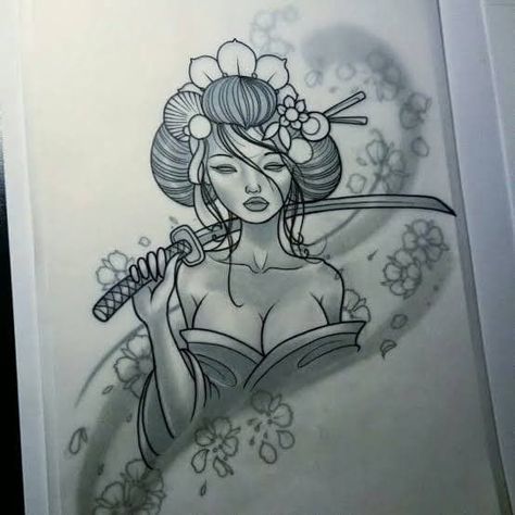 Tats Ideas, Geisha Tattoo Design, Wrist Tattoo Ideas, Wrist Tattoo Designs, African Tattoo, Card Tattoo Designs, Geisha Tattoo, Tattoo Outline Drawing, Goddess Tattoo