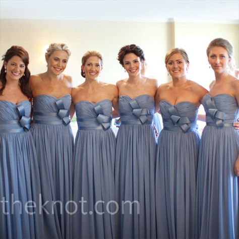 Dusty Blue Bridesmaid Dresses, Grey Bridesmaid Dresses, Bridesmaid Dress Colors, Blue Bridesmaid Dresses, Blue Bridesmaids, Long Bridesmaid Dresses, Party Dress Long, Brides And Bridesmaids, Wedding Bridesmaid Dresses