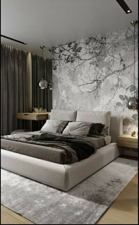 Bedroom Design Inspiration, Luxury Bedroom Design, Dekorasi Kamar Tidur, Bedroom Renovation, Bedroom Design Ideas, Luxury Bedroom Master, Modern Bedroom Decor, Modern Bedroom Furniture, Modern Bedroom Design