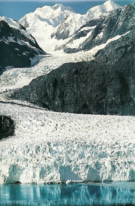 36-Glacier Bay in Alaska-Jan1984 Glacier Bay Alaska, Vintage National Geographic, Beautiful Places In Usa, National Geographic Photography, Road Trip To Colorado, National Park Photos, Glacier Bay, National Geographic Magazine, Vintage Landscape