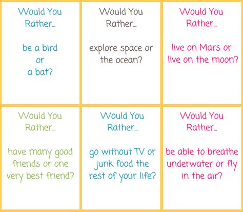 Would you Rather is a great and simple game to get kids involved in decision making. Luckily, these questions are not that important and allow the client to explore their personal preferences before making a decision. The questions can be changed to be more difficult and hold more weight. Decision-making is an important skill required for independent living. Making Good Decisions Activities, Decision Making Worksheet, Decision Making Activities, Community Circle, Zoom Activities, Making Choices, Choices Game, Therapy Games, Decision Making Skills