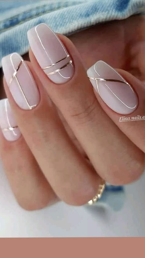 Neutral Nail Designs, Work Nails, White Nail, Neutral Nails, Orange Nails, Classy Nails, Chic Nails, Short Acrylic Nails, Nail Arts