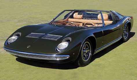 LAMBORGHINI MIURA SPYDER - my money is no object dream car.... Lambo Miura, Lamborghini Miura, Lamborghini Cars, Lamborghini Countach, My Money, Italian Cars, Futuristic Cars, Lamborghini Aventador, Dream Car