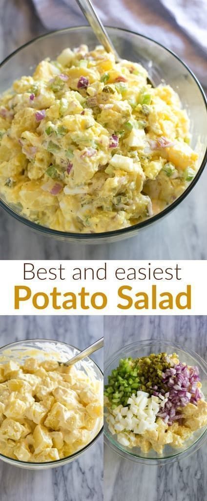 Get ready for a delicious, traditional potato salad that is perfect for Easter, summer BBQs, or any other gathering. This easy, creamy potato salad with eggs is sure to be a crowd pleaser! Learn how to make the best potato salad with our simple recipe. Whether you’re looking for a quick side dish or a new way to enjoy potatoes, our potato salad recipe is sure to satisfy. Traditional Potato Salad Recipe, Traditional Potato Salad, Best Potato Salad Recipe, Potato Salad Recipe Easy, Potatoe Salad, Potato Salad With Egg, Wallpaper Food, Classic Potato Salad, Easy Potato Salad