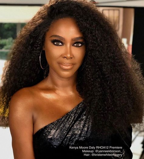 942 Likes, 85 Comments - CLT|ATL|📍 (@yanneekbrinson_) on Instagram: “Season 12 confessional glam for the Queen of #RHOA 👑 @thekenyamoore  ___ Hair: @kristenwhiteimagery…” Kenya Moore, Season 12, Always Love You, Black Is Beautiful, Style Board, The Queen, Kenya, Queen, Hair