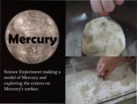 Mercury Science Project for Solar System Unit for Kids Planets Activities, Solar System Projects For Kids, Solar System Unit, Mercury Planet, Planet Project, Planet Crafts, Space Activities For Kids, Solar System For Kids, Project Mercury