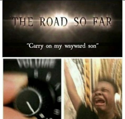 Carry On Wayward Son, Supernatural Jokes, Crowley Supernatural, Supernatural Bunker, Spn Memes, Sam And Dean, Supernatural Dean Winchester, Sam And Dean Winchester, Supernatural Destiel