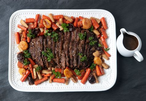 Sweet And Sour Brisket, Holiday Brisket, Braised Beef Brisket, Beef Brisket Recipe, Brisket Recipe, Beef Brisket Recipes, Smoked Beef Brisket, Onion Vegetable, Flavorful Vegetables