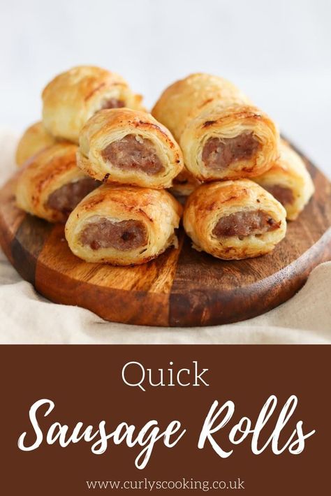 Quick Sausage Rolls