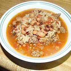 Sausage Wild Rice, Hoppin John Soup, Hopping John, Rice And Tomatoes, Hoppin John Recipe, Hoppin John, Rotel Tomatoes, Southern Cooking, How To Cook Sausage