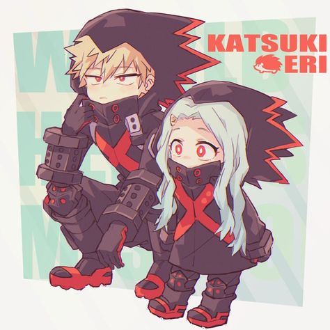 Eri And Bakugou, Bakugo And Eri, Mha Cute, Eri Bnha, Bakugou Manga, Bakugou Katsuki, Buko No Hero Academia, Boku No Hero Academia Funny, My Hero Academia Episodes