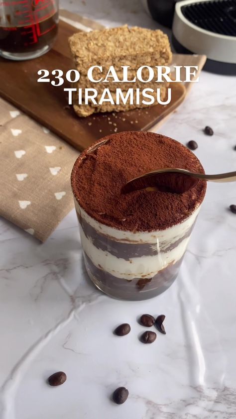 Whisk - Skinny tiramisu for one Healthy Tiramisu Recipe, Classic Tiramisu, International Desserts, Protein Desserts, Tiramisu Recipe, Food Fantasy, Mug Recipes, Baking Sweets, High Protein Recipes