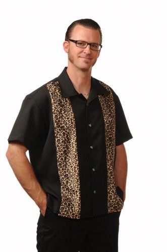 Leopard Print w/ Dice Buttons retro camp shirt! Accessories Male, Leopard Accessories, Lion Roar, Vintage Bowling Shirts, Custom Bowling Shirts, Custom Dice, Rockabilly Shirts, Robes Vintage, Leopard Design