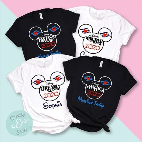 Vacation t-shirt design Disney Wish Cruise, Disney Cruise Family, Personalized Disney Shirts, Disney Cruise Shirts, Disney Cruise Vacation, Disney Wish, Birthday Squad Shirts, Disney Cruise Tips, Family Cruise Shirts