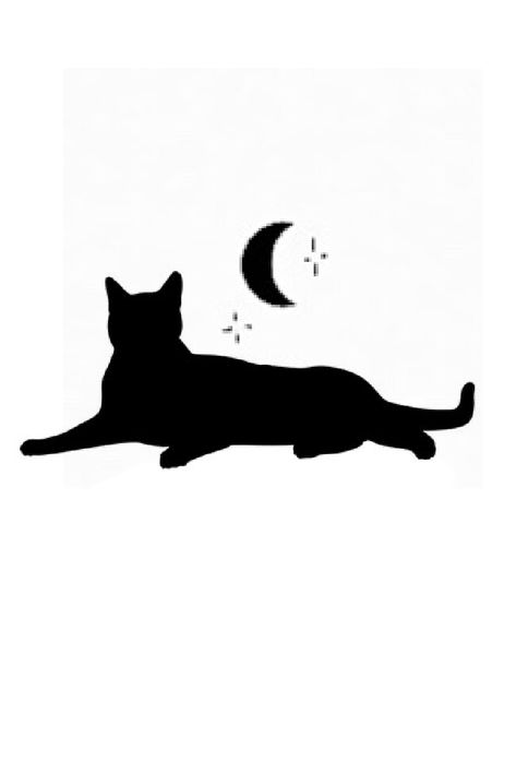 Cat Laying Down Drawing, Sleeping Cat Tattoo, Black Cat Tattoo Ideas, Tuxedo Cat Tattoo, Soulmate Tattoo, Coverup Tattoo Ideas, Golden Retriever Tattoo, Tattoo Gato, Silhouette Chat