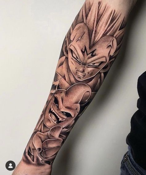 Shen Long Tattoo, Dbz Tattoo, Z Tattoo, Dragon Ball Tattoo, Men Tattoos Arm Sleeve, Naruto Tattoo, Religious Tattoos, Tattoo Desings, Badass Tattoos